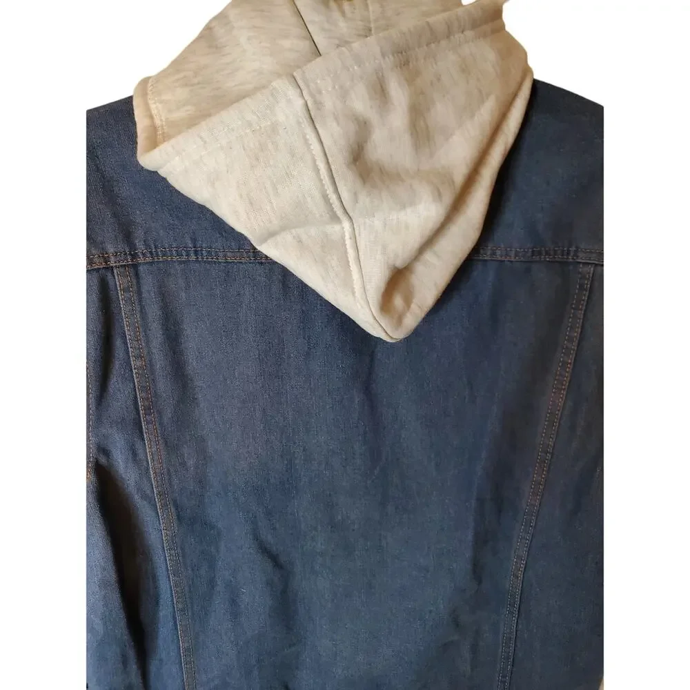 Brooklyn Cloth Denim Hoodie Jacket, NWT, Medium